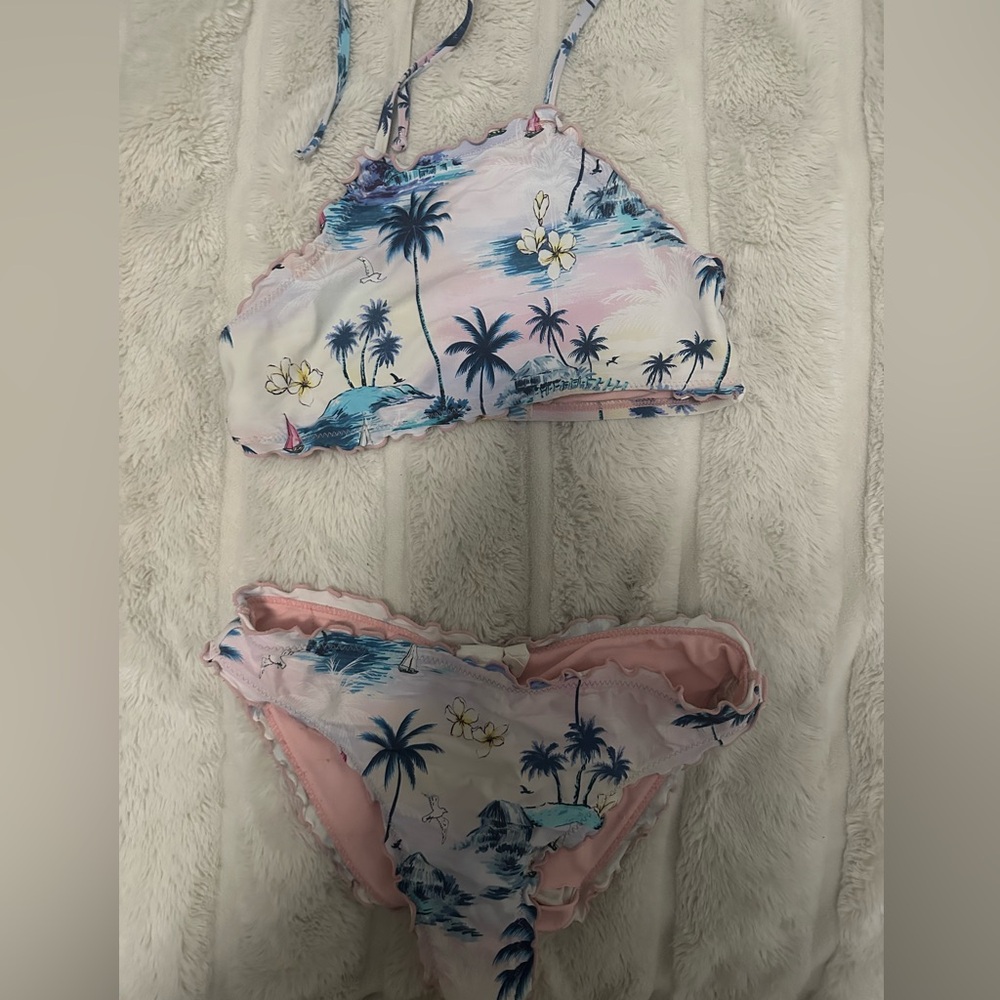 Cute pink bathing suit